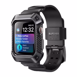 Supcase 843439105072, Emplacement, Smartwatch, Noir, Apple, Résistant à la poussière, Résistant aux chocs, Résistant à la nei ...