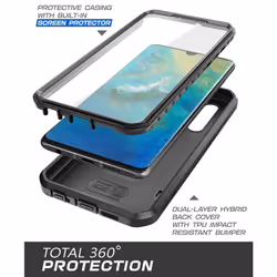 Supcase Unicorn Beetle PRO SUP-HUAWEI-P30-UBPRO-SP-BLACK 15,5 cm (6.1") Noir