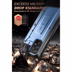 Supcase Unicorn Beetle PRO SUP-Galaxy-A52-4/5G-UBPro-SP-Tilt 6.5" Housse Bleu
