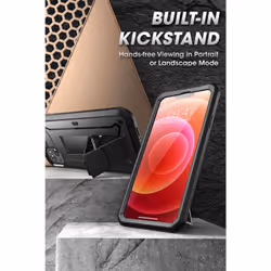 Supcase Unicorn Beetle PRO SUP-IPHONE2021-6.1-UBPRO-SP-BLACK 6.1" Housse Noir