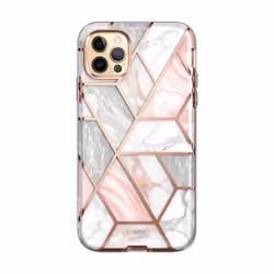 i-Blason Cosmo IPHONE2021PRO-6.1- -SP-MARBLE, Housse, Apple, iPhone 13 pro 6.1 2021, 15,5 cm (6.1"), Rose