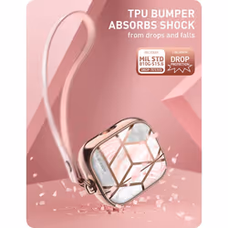 i-Blason Cosmo AIRPODS2021-3- -MARBLE accessoire pour casque /oreillettes Emplacement