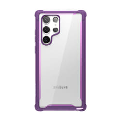 i-Blason Ares GALAXY-S22ULTRA- -PURPLE 6.8" Housse Transparent, Violet