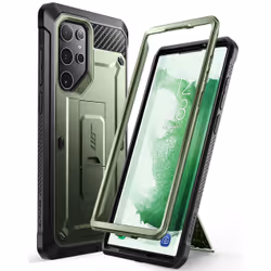 Supcase Unicorn Beetle PRO SUP-GALAXY-S22ULTRA-UBPRO-GULDAN 6.8" Housse Vert
