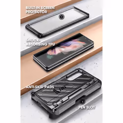Supcase Unicorn Beetle PRO SUP-Galaxy2021-ZFold3-5G-UBPro-SP-Black 7.6" Housse Noir