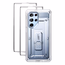 Supcase Unicorn Beetle PRO SUP-Galaxy-S22Ultra-UBPro-2Set-Clear, Housse, Samsung, Galaxy-S22Ultra, 17,3 cm (6.8")