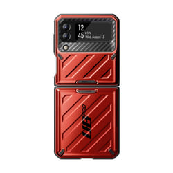 Supcase Unicorn Beetle PRO SUP-Galaxy2022-ZFlip4-5G-UBPro-Ruddy 6.7" Housse Rouge