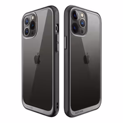 Supcase Unicorn Beetle Style SUP-IPHONE2022PRO-6.7-UBSTYLE-BLACK 6.7" Housse Transparent
