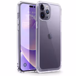 Supcase Unicorn Beetle Style SUP-IPHONE2022PRO-6.7-UBSTYLE-CLEAR 6.7" Housse Transparent
