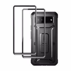 i-Blason Unicorn Beetle PRO, Housse, Google, Pixel 6a, 15,5 cm (6.1"), Noir