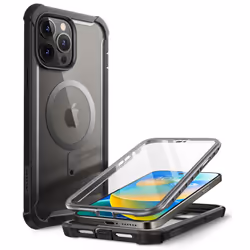 i-Blason Ares Mag IPHONE2022PRO-6.7-AREMAG-SP-BLACK 6.7" Housse Noir, Transparent