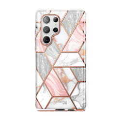 i-Blason Cosmo Galaxy2022-S23Ultra- -SP-Marble 17,3 cm (6.8") Rose
