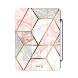 i-Blason Cosmo IPADPRO2020-12.9- -PEN-MARBLE étui pour tablette 12.9" Housse Rose, Couleur marbre