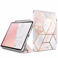 i-Blason Cosmo IPADPRO2020-12.9- -PEN-MARBLE étui pour tablette 12.9" Housse Rose, Couleur marbre