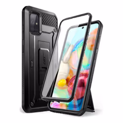 Supcase Unicorn Beetle PRO SUP-Galaxy-A71-UBPro-SP-Black, Housse, Samsung, Galaxy A71 5G, 17 cm (6.7"), Noir
