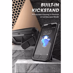 Supcase Unicorn Beetle PRO SUP-iPhone7/8/SE2020-UBPro-SP-Black 4.7" Housse Noir