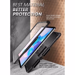 Supcase Unicorn Beetle PRO SUP-2020TABS6-LITE-10.4-UBPRO-SP-BLACK étui pour tablette 10.4" Housse Noir