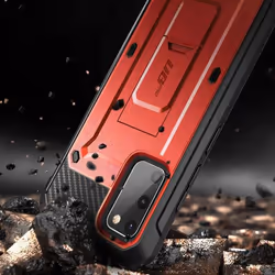 Supcase Unicorn Beetle PRO SUP-GALAXY2020-S20FE-UBPRO-SP-RUDDY 6.5" Housse Rouge