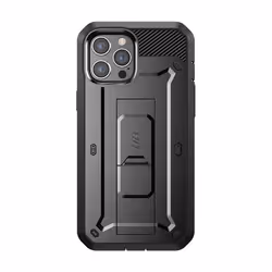 Supcase Unicorn Beetle PRO SUP-iPhone2020-6.7-UBPro-SP-Black, Housse, Apple, iPhone 12 Max 6.7 2020, 17 cm (6.7"), Noir