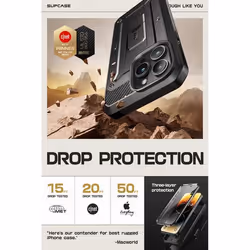 i-Blason SUP-iPhone2023Pro-6.1-UBPro-SP-Black