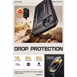 i-Blason SUP-iPhone2023-6.7-UBPro-SP-Black