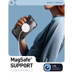 i-Blason iPhone2023Max-6.7-AreMag-SP-Black