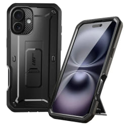 Supcase Coque Antichoc - Noir - iPhone 16