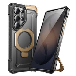 Coque MagSafe pour Galaxy S26 Ultra Unicorn Beetle Grip Antichoc Militaire 4.5m Supcase Dorée