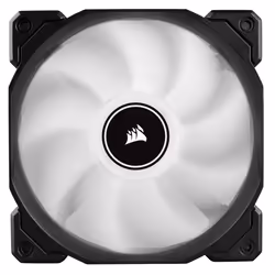 Corsair Air CO-9050082-WW système de refroidissement d’ordinateur Boitier PC Ventilateur 12 cm Noir, Blanc