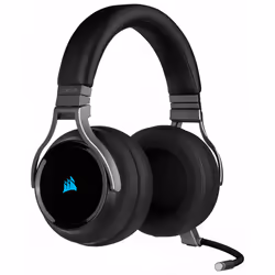 Corsair Virtuoso RGB, Avec fil &amp;sans fil, Jouer, 20 - 40000 Hz, 372 g, Casque, Charbon