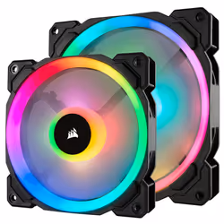 Corsair LL120 RGB Boitier PC Ventilateur 12 cm Noir, Blanc - Vue supplémentaire 17