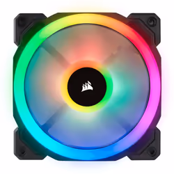 Corsair LL120 RGB Boitier PC Ventilateur 12 cm Noir, Blanc - Vue supplémentaire 8