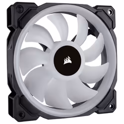 Corsair LL120 RGB Boitier PC Ventilateur 12 cm Noir, Blanc