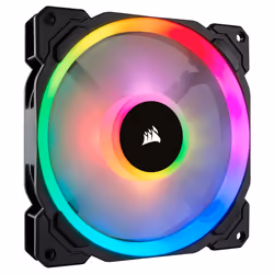Corsair LL140 RGB, Ventilateur, 14 cm, 600 tr/min, 1300 tr/min, 25 dB, 51,5 cfm