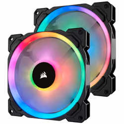 Corsair LL140 RGB, Ventilateur, 14 cm, 600 tr/min, 1300 tr/min, 25 dB, 51,5 cfm