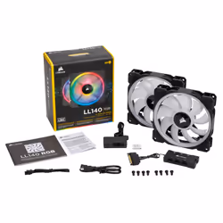 Corsair LL140 RGB Boitier PC Ventilateur 14 cm - Vue supplémentaire 4