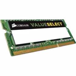 Corsair 4GB 1600MHz DDR3 SODIMM, 4 Go, 1 x 4 Go, DDR3, 1600 MHz, 204-pin SO-DIMM
