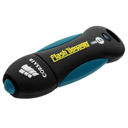 Corsair Voyager V2 lecteur USB flash 128 Go USB Type-A 3.2 Gen 1 (3.1 Gen 1) Noir, Bleu
