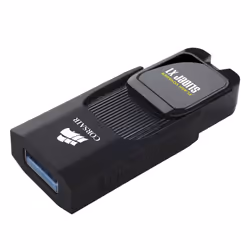 Corsair Voyager Slider X1 128GB lecteur USB flash 128 Go USB Type-A 3.2 Gen 1 (3.1 Gen 1) Noir