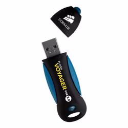 Corsair Voyager 256GB lecteur USB flash 256 Go USB Type-A 3.2 Gen 1 (3.1 Gen 1) Noir, Bleu