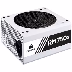 Corsair RM750x unité d'alimentation d'énergie 750 W 20+4 pin ATX ATX Noir, Blanc