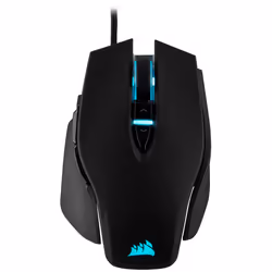 Corsair M65 RGB Elite, Optique, USB Type-A, 18000 DPI, Noir