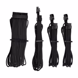 Corsair CP-8920215, Mâle, Femelle, Droit, Droit, Noir
