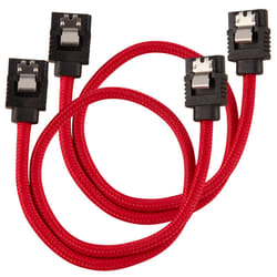 Corsair CC-8900250 câble SATA 0,3 m SATA 7-pin Noir, Rouge