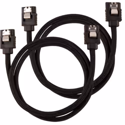 Corsair CC-8900252, 0,6 m, SATA III, Mâle/Mâle, Noir, Droit, Droit