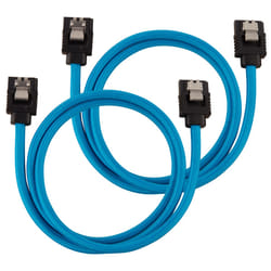Corsair CC-8900255 câble SATA 0,6 m SATA 7-pin Noir, Bleu
