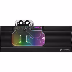 Corsair Hydro X Series XG7 RGB, Refroidissement par eau + dissipateur thermique, polyméthacrylate de méthyle (PMMA), Noir
