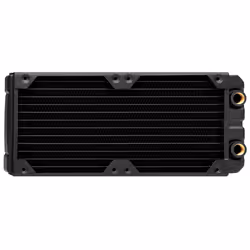 Corsair CX-9030002-WW, Bloc radiateur, Laiton, Cuivre, Noir, 1/4", 60 °C, 280 mm