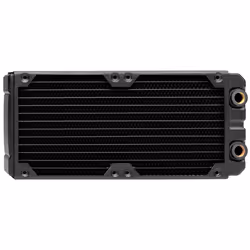 Corsair CX-9030004-WW, Bloc radiateur, Laiton, Cuivre, Noir, 1/4", 60 °C, 275 mm