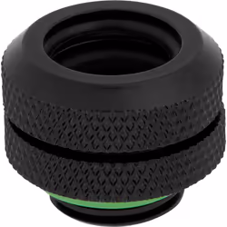 Corsair CX-9052001-WW, Raccord, Laiton, Noir, 1/4", 1,2 cm, Liquide
